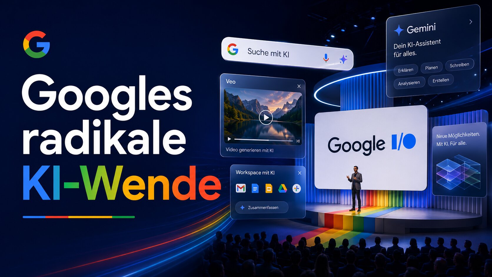 Google verändert sich | Infos von der Google I/O 2026
